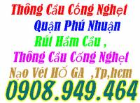 Hotline:  0908.949.464 Thông Cầu Cống Nghẹt Quận Phú Nhuận